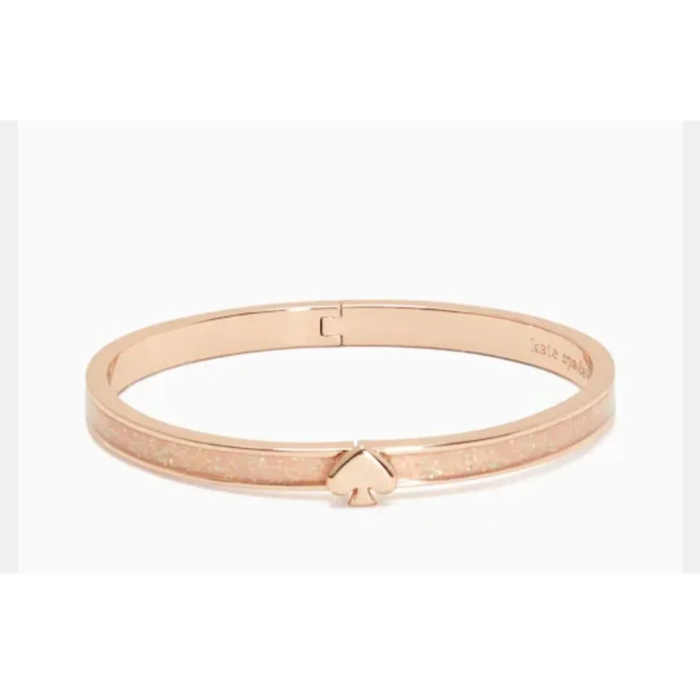 Kate Spade Everyday Spade Glitter Bangle - Picture 4 of 7